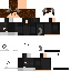 Cat Moletom preto | Minecraft Skin