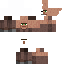 Villager Carrying A Half Villager Skull | Minecraft Skin