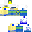 starborne origin x!tale asriel with boots | Minecraft Skin