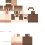 white overalls + curtain bangs | Minecraft Skin